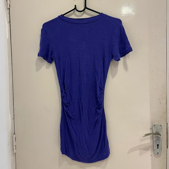 Purple tee shirt